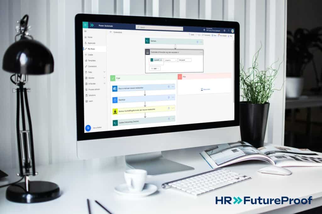 onboarding processen automatiseren met power automate