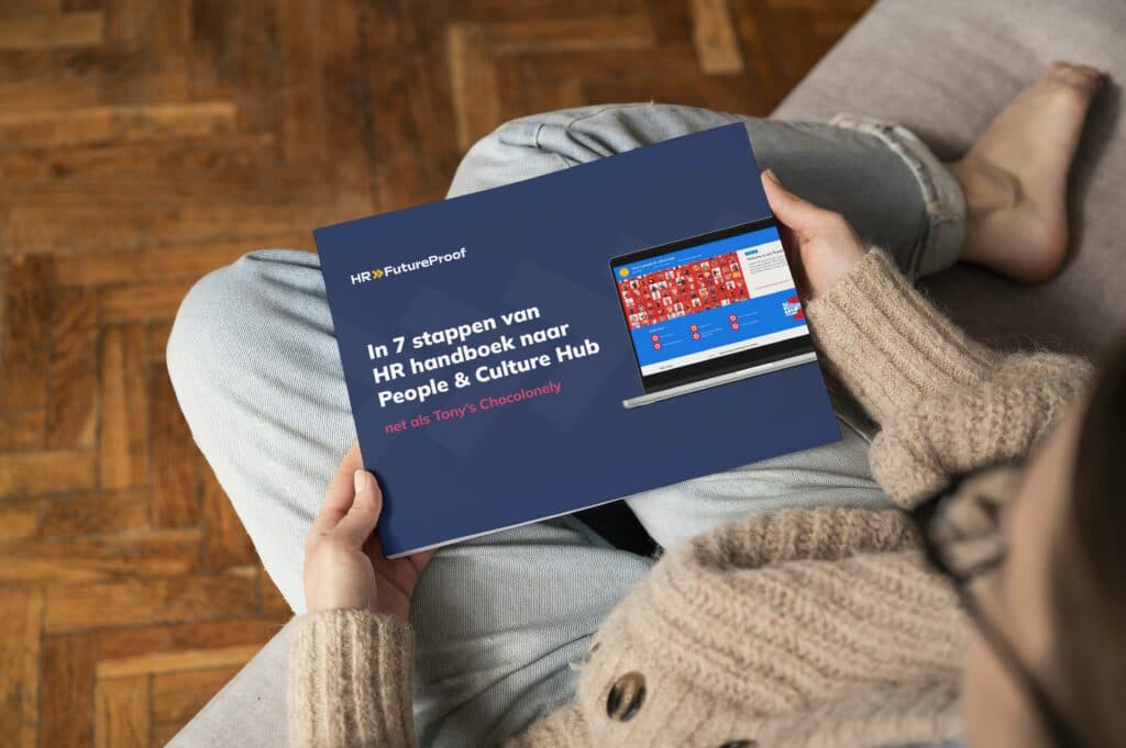 Lees alles in ons Ebook "In 7 stappen van HR handboek naar People & Culture Hub"
