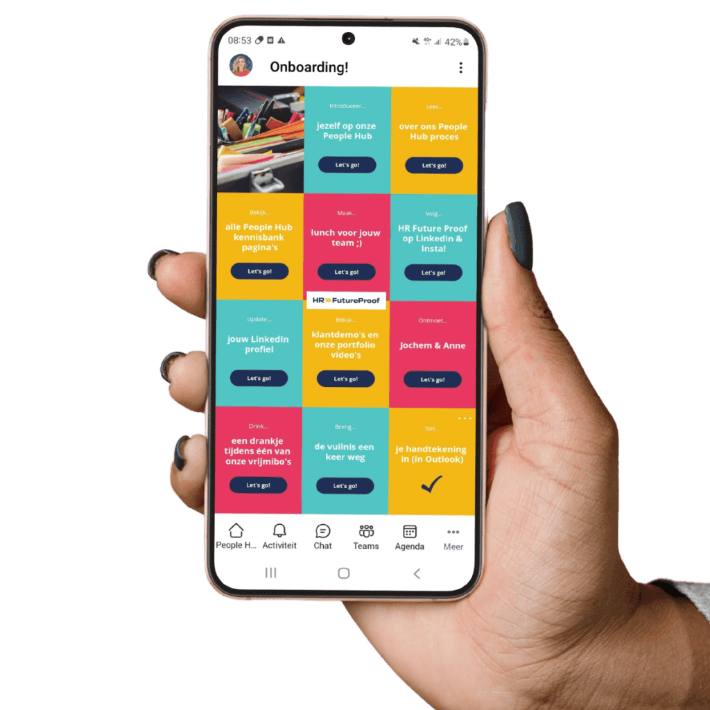 Onboarding BINGO app