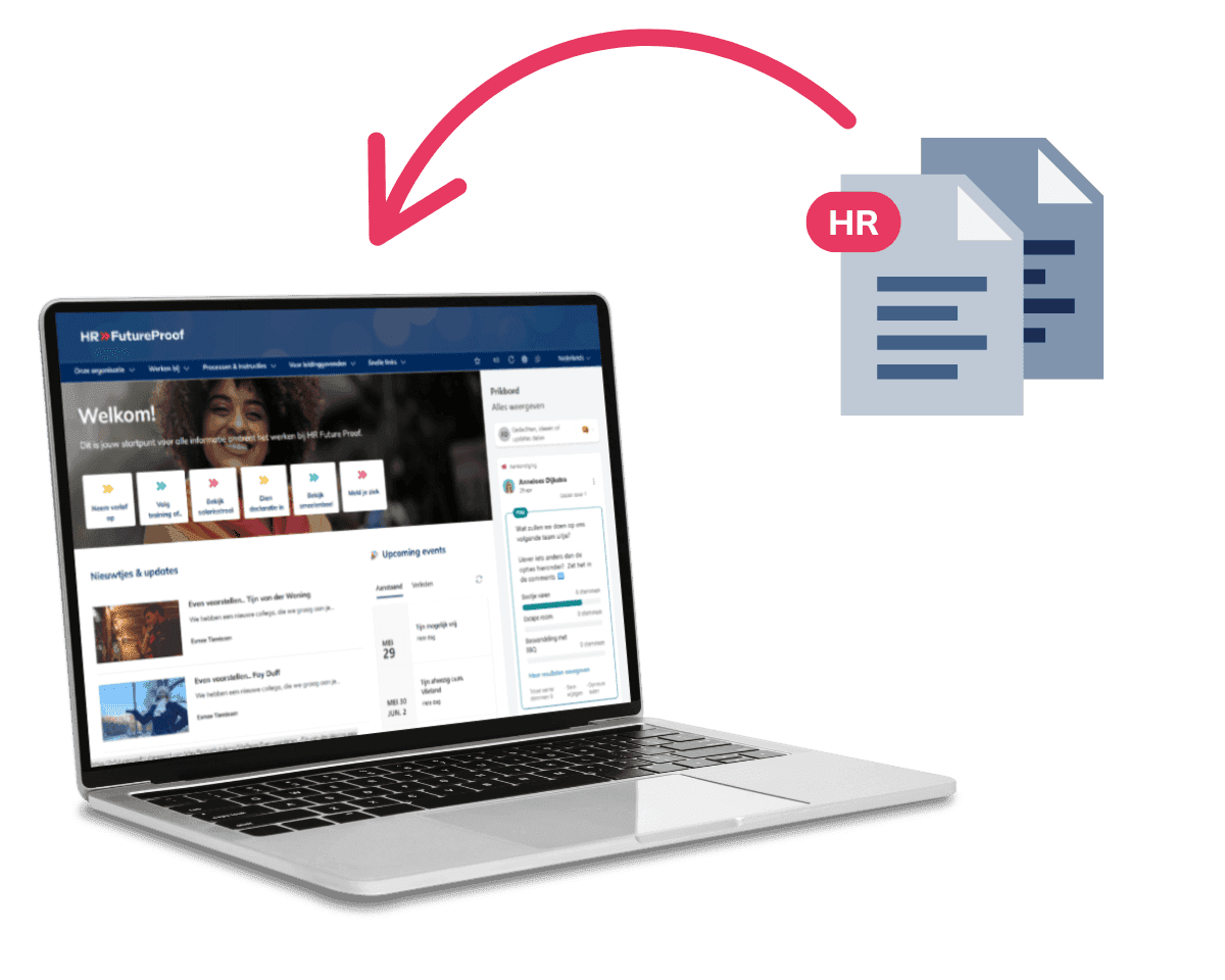 Van lange HR documenten naar een overzichtelijk intranet