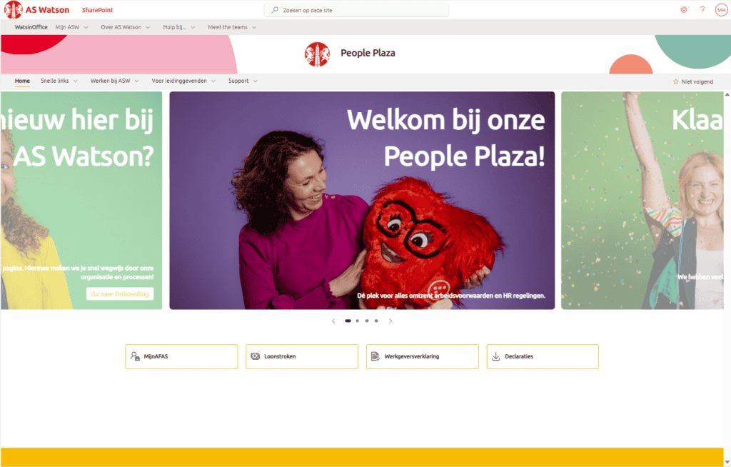 Nieuwe HR Future Proof afbeelding met mensen en kleurrijke achtergrond voor HR toekomstbestendigheid.