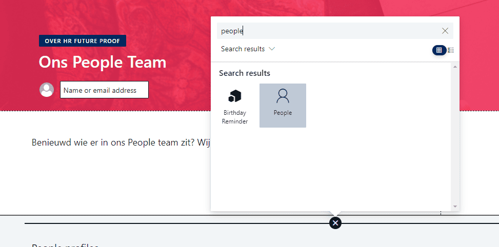 Vind collega's via een smoelenboek in Microsoft Teams