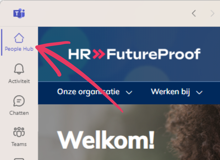 SharePoint integratie in Microsoft Teams