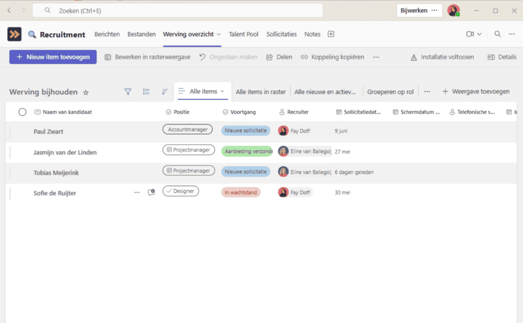 HR Future Proof logo met moderne HR-technologie en digitale oplossingen.