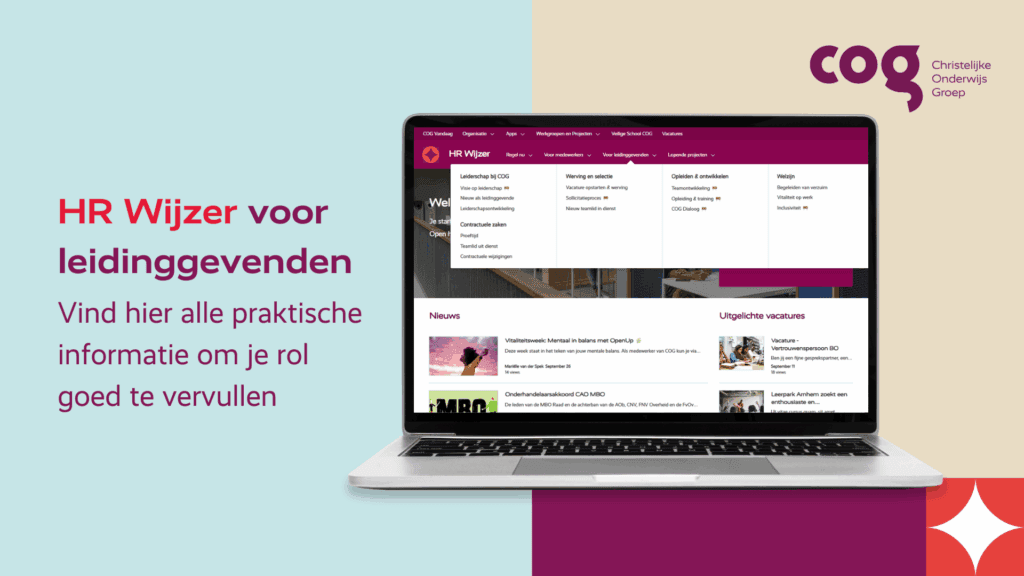 Efficiënte HR-portal voor leiderschap en HR-professionals met praktische informatie.
